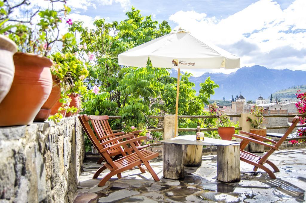 Hotel Kuntur Wassi Cabanaconde Ngoại thất bức ảnh